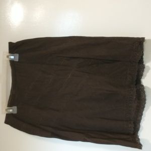 Girls Brown Skirt
